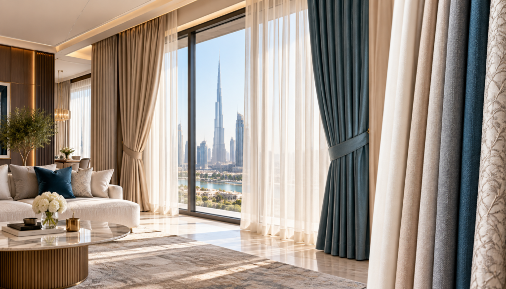 Custom Curtains in Dubai